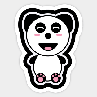 Kawaii Panda Sticker